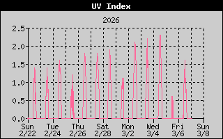 UV Index History